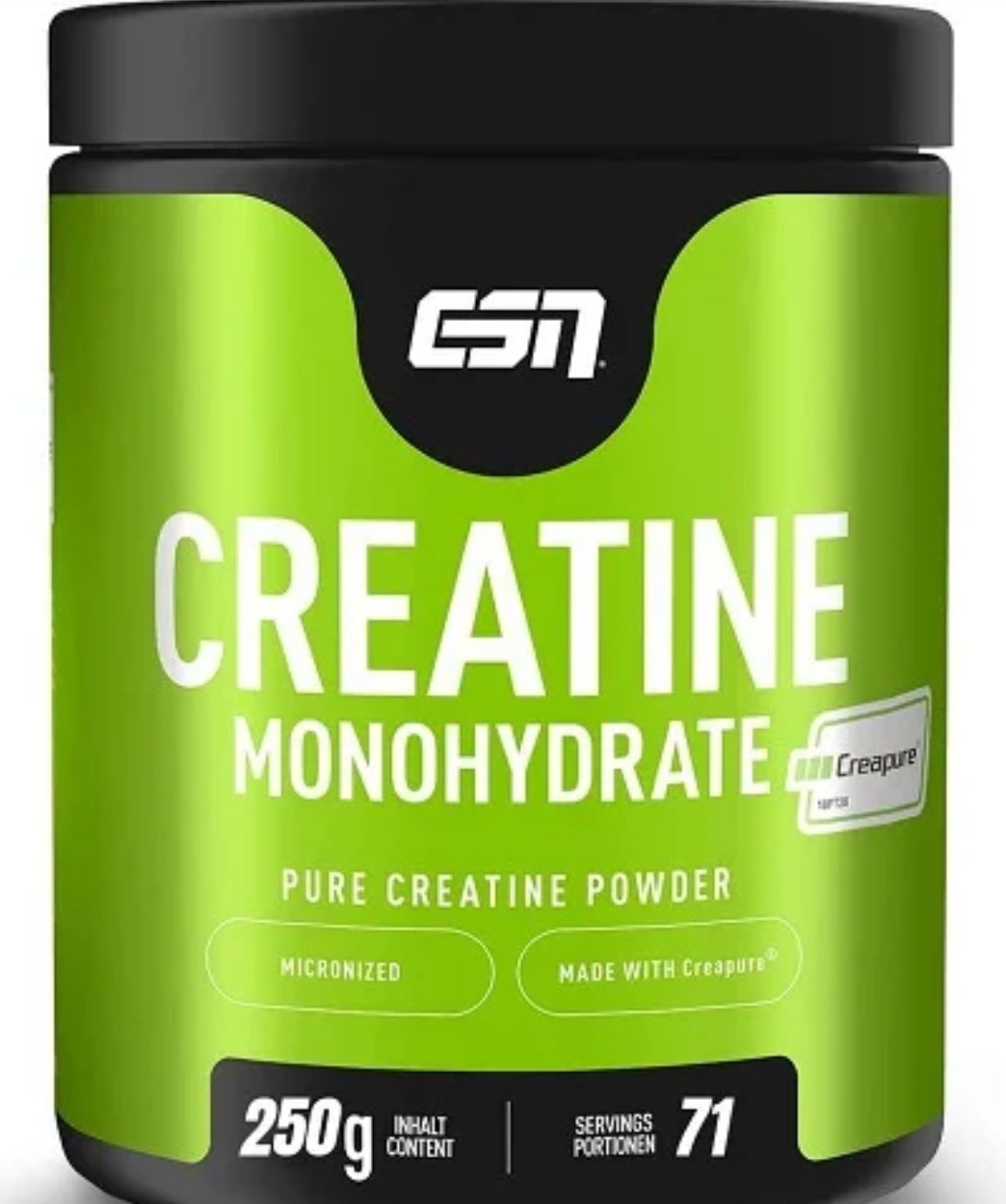 ESN Creapure Creatine Monohydrate 250g Dose