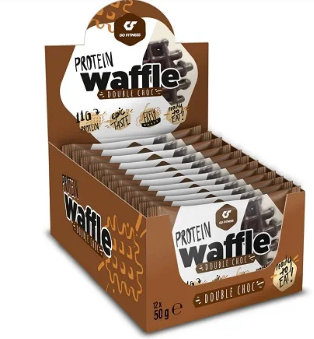 GoFitness Protein Waffle 12x50g Box