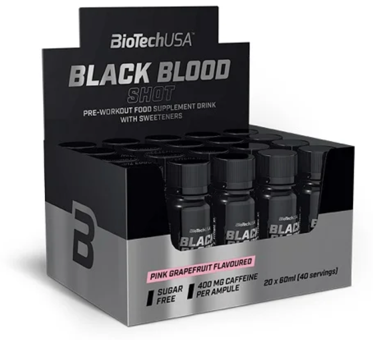 BioTech Black Blood Shot 20x60ml