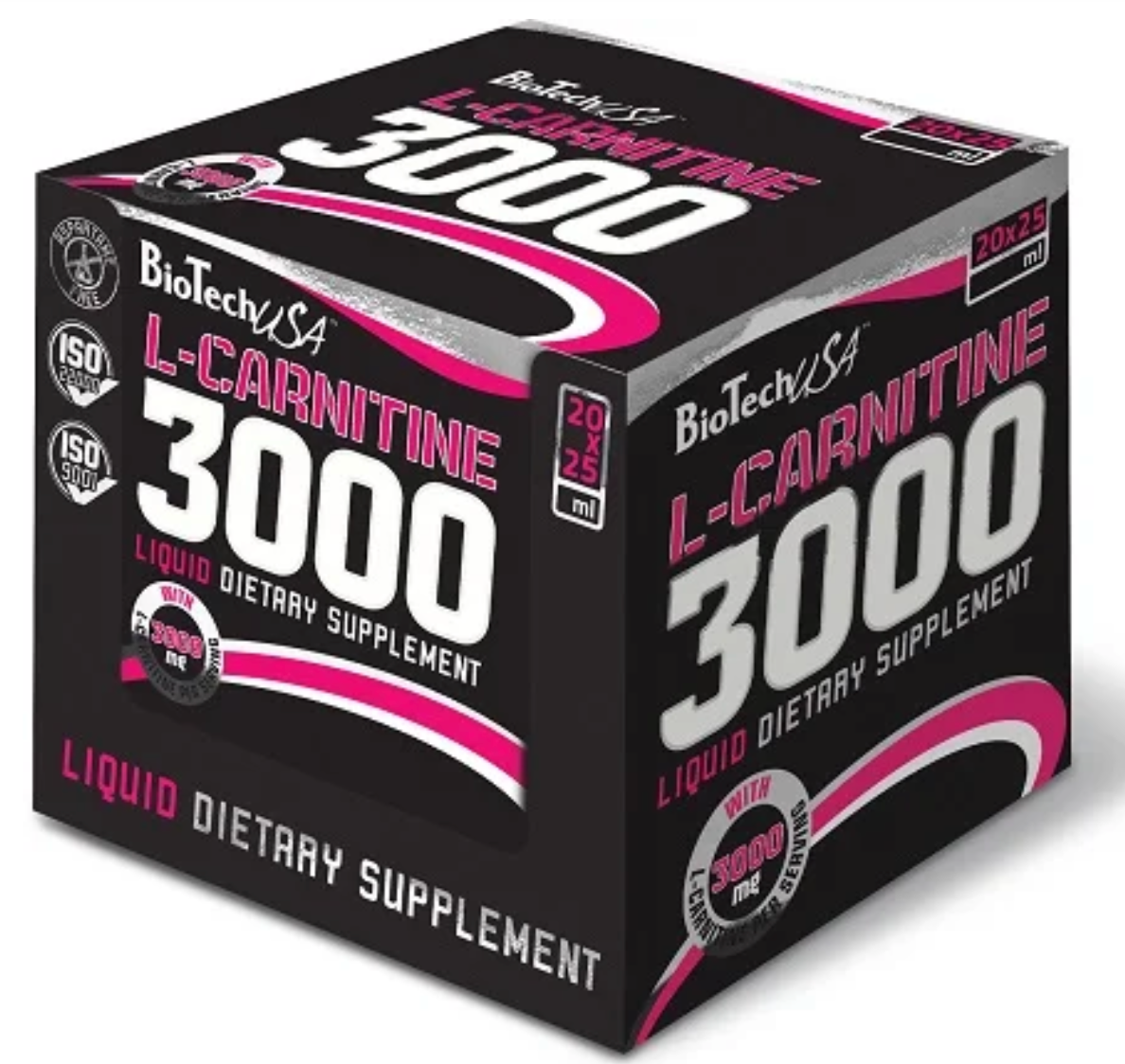 BioTech L-Carnitine Liquid 3000mg 20x25ml