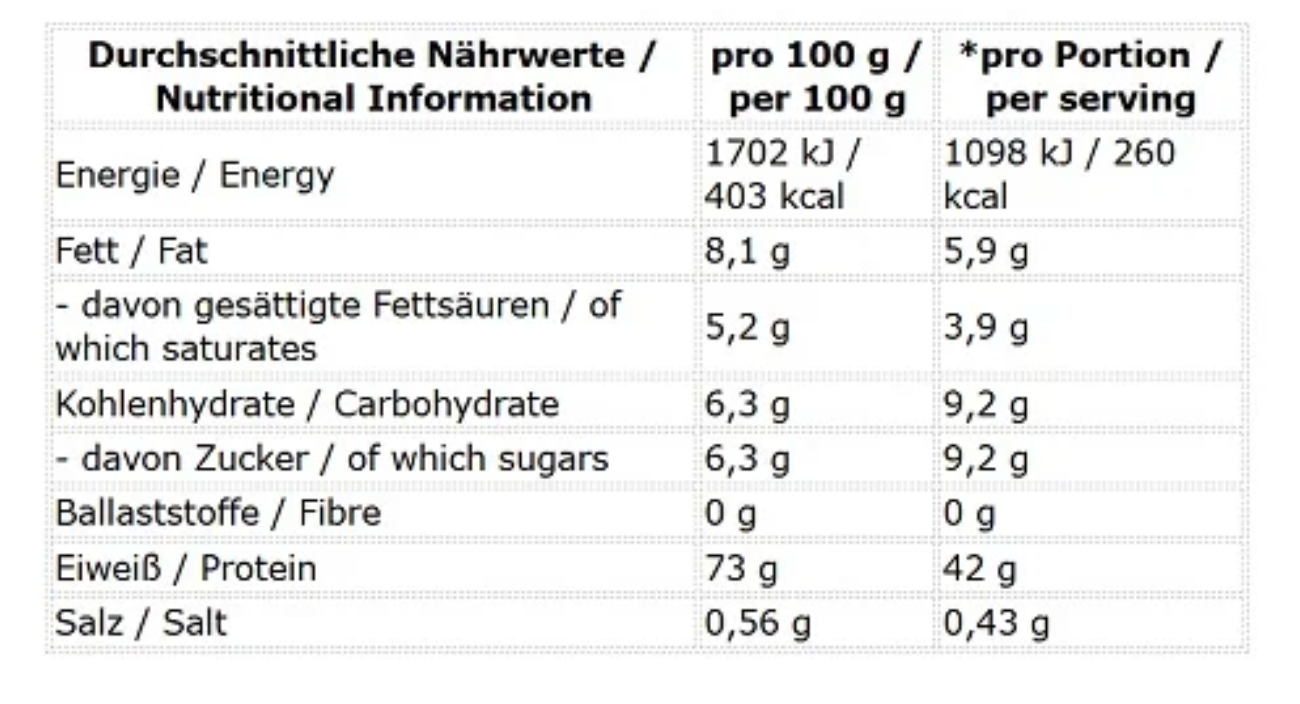 INLEAD Protein Sahne 500g
