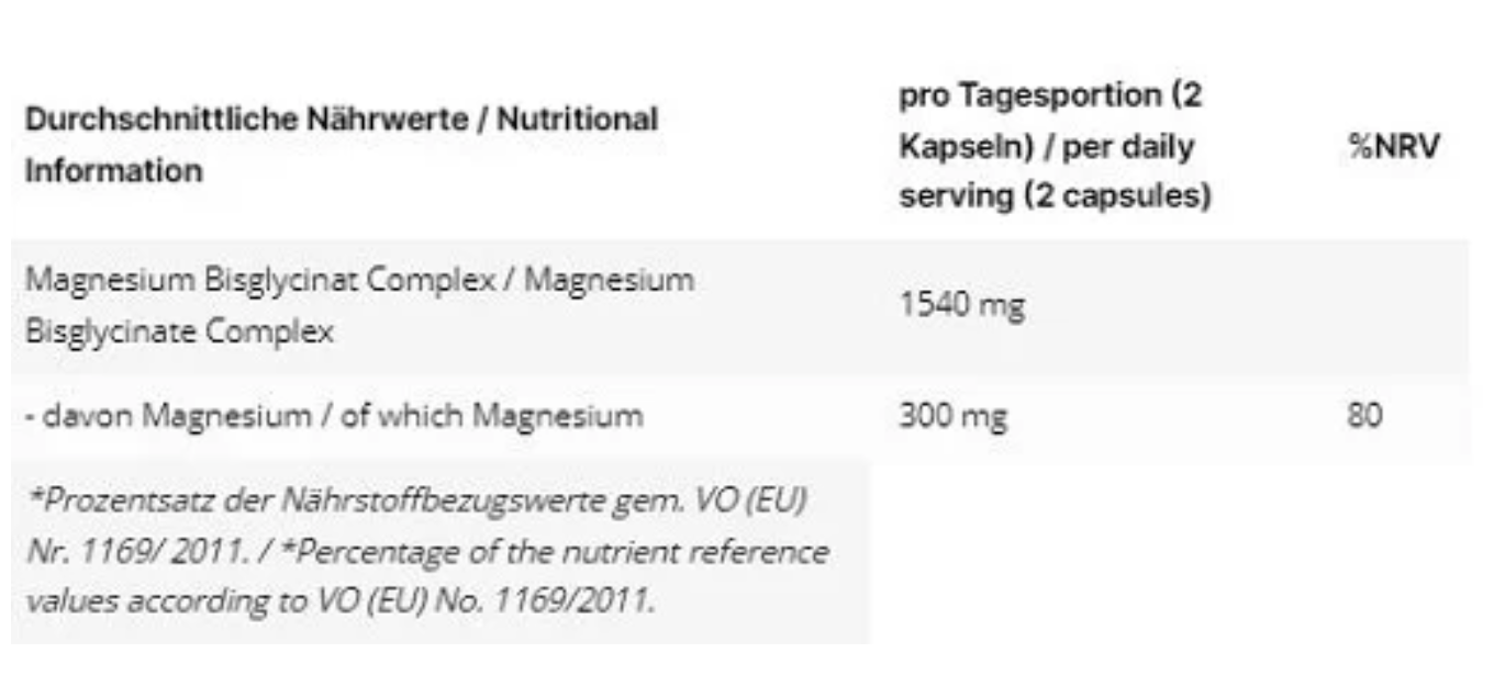 INLEAD Magnesium Bisglycinate 120 Kapseln