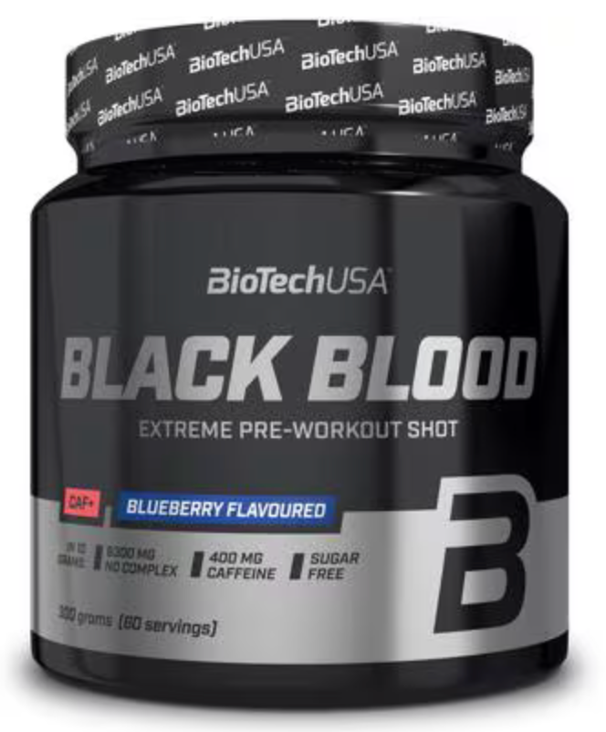 BioTech Black Blood CAF+ 300g (40 Serv.)