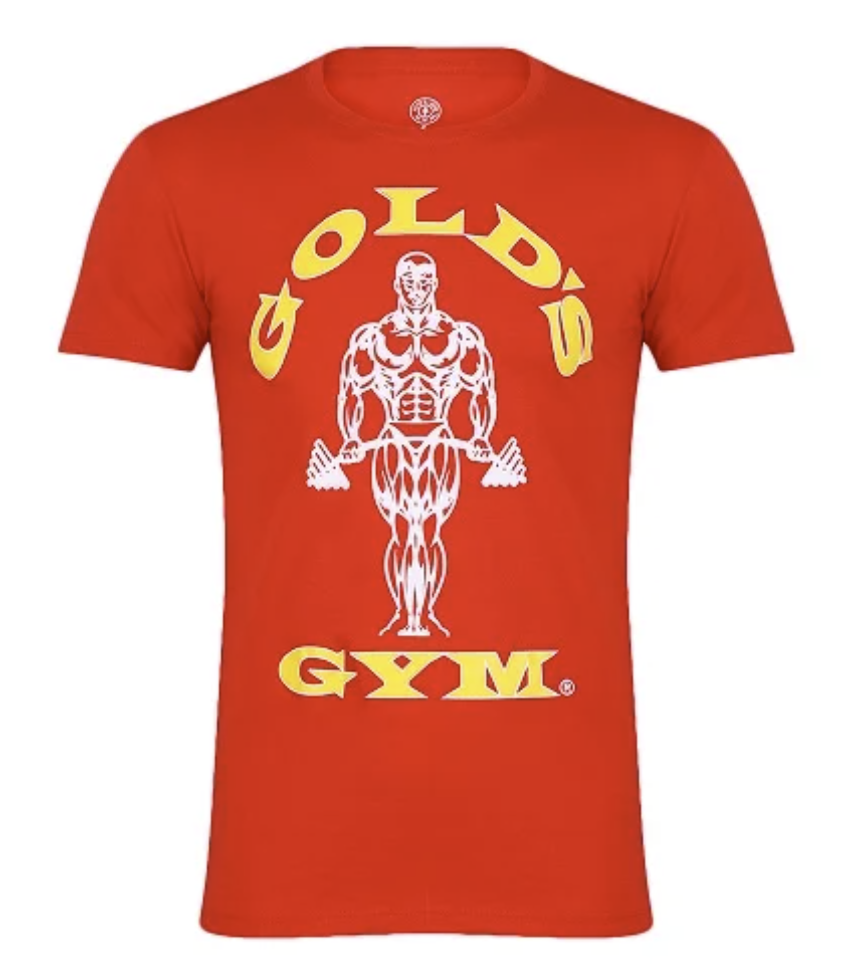Gold´s Gym GGTS002 Muscle Joe T-Shirt - rot