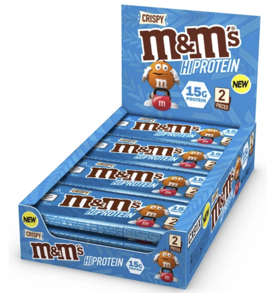 M&M M und M Protein Bar 12x51g