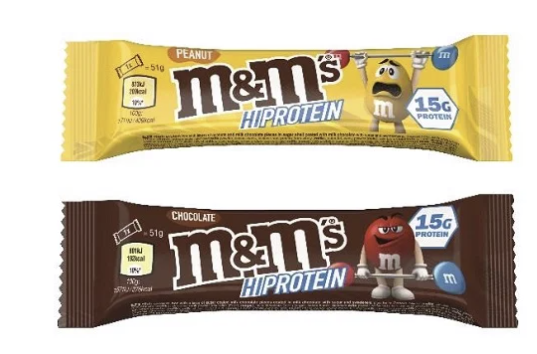 M&M M und M Protein Bar 12x51g
