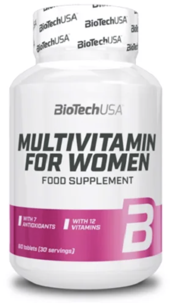 BioTech Multivitamin for Women 60 Tablets