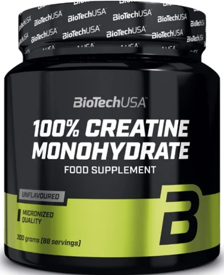 BioTech Creatine Monohydrate 300g can
