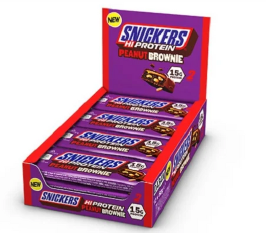 Snickers High Protein Bar PEANUT BROWNIE 12 x 50g