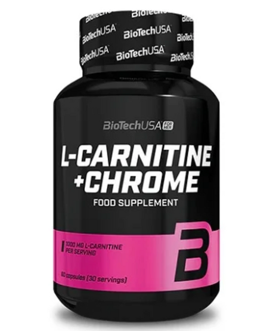 BioTech L-Carnitine + Chrome 60 Kapsel