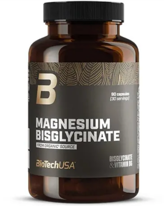 BioTech Magnesium Bisglycinate from organic source 90 Kapseln