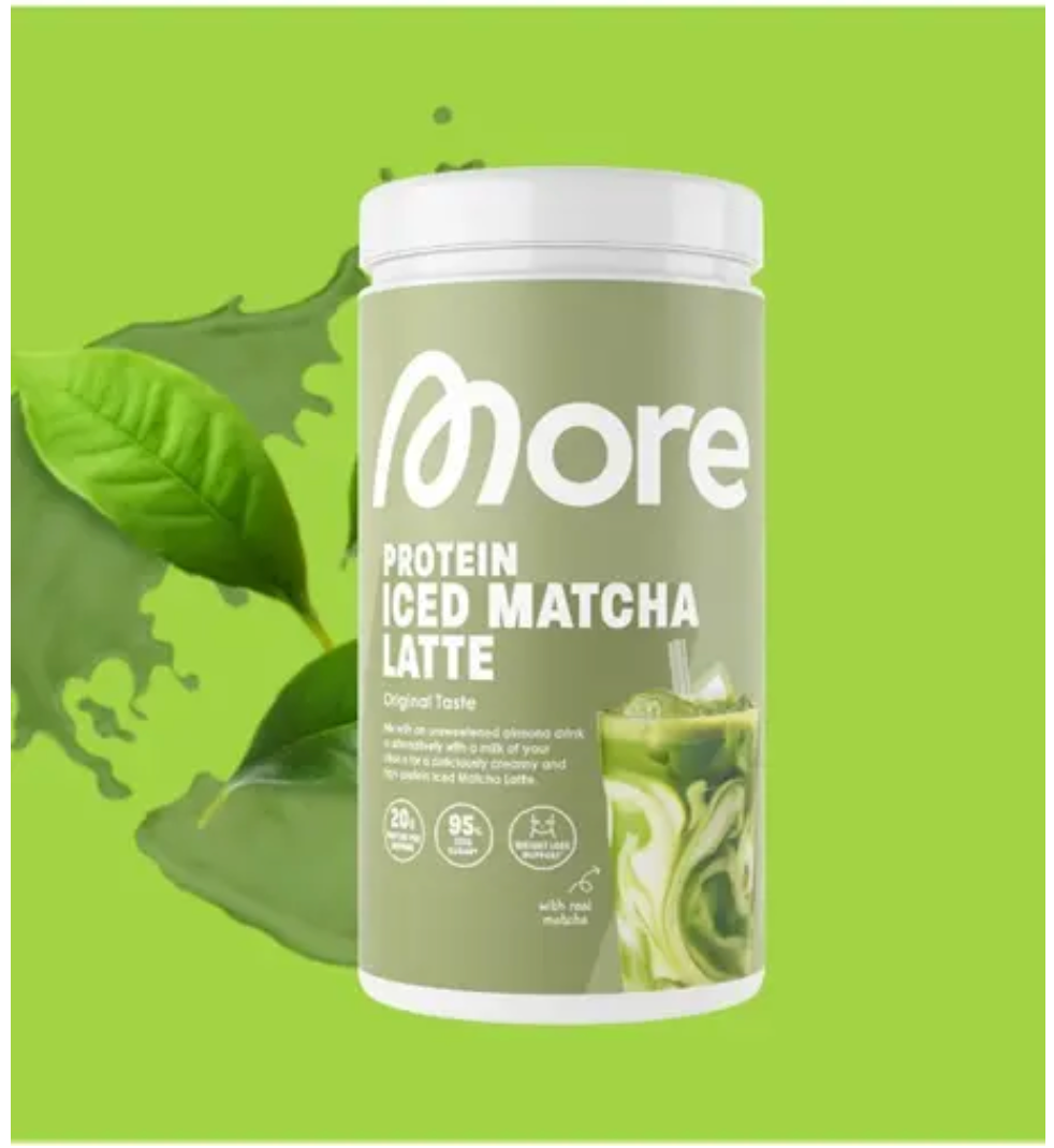 More Nutrition Protein Iced MATCHA LATTE 300g Dose