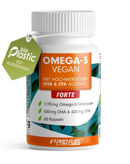 ProFuel Omega 3 FORTE - 60 Algenöl-Kapseln