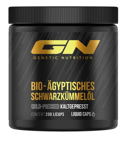 GN Bio Ägyptisches Schwarzkümmel Öl 200 Kapseln