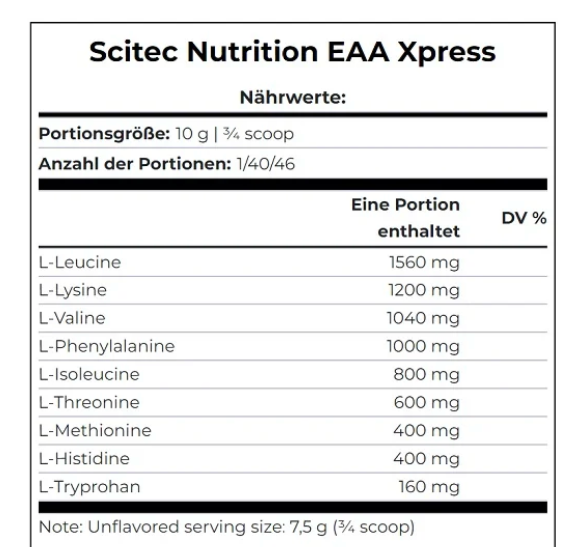 Scitec EAA Xpress 400g