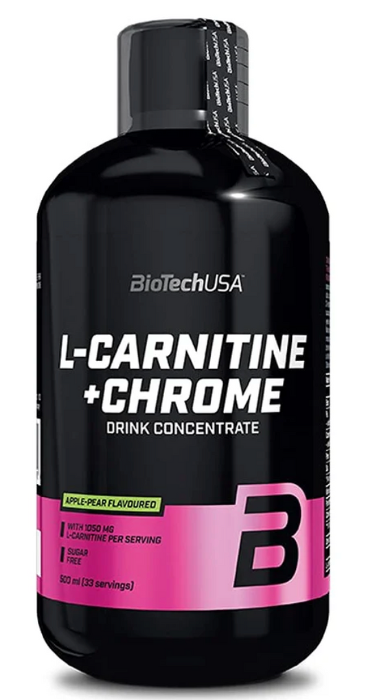 BioTech L-Carnitine + Chrome Liquid Concentrate 500ml