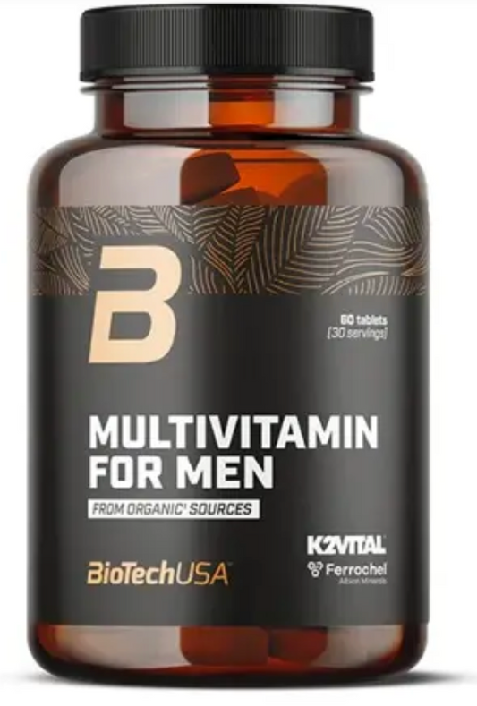 BioTech Multivitamin For Men from organic sources 60 Tabletten