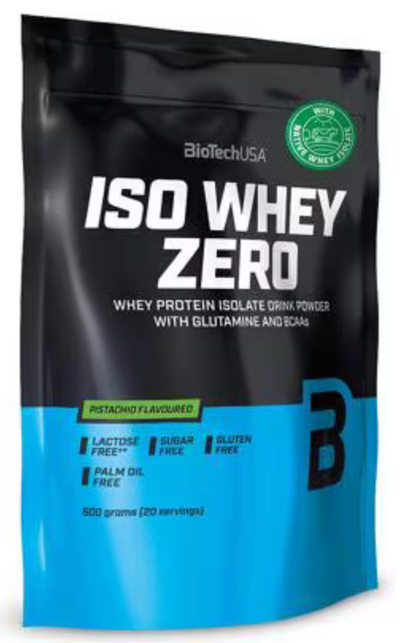 BioTech Iso Whey Zero 500g bag