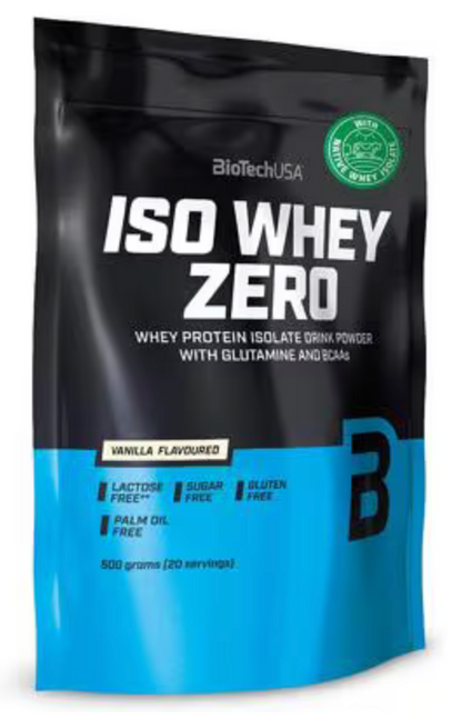 BioTech Iso Whey Zero 500g bag