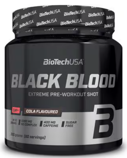 BioTech Black Blood CAF+ 300g (40 Serv.)