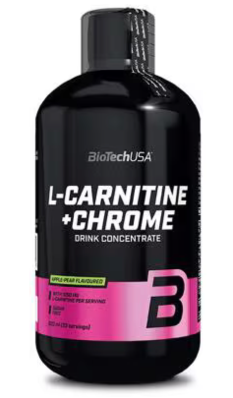 BioTech L-Carnitine + Chrome Liquid Concentrate 500ml