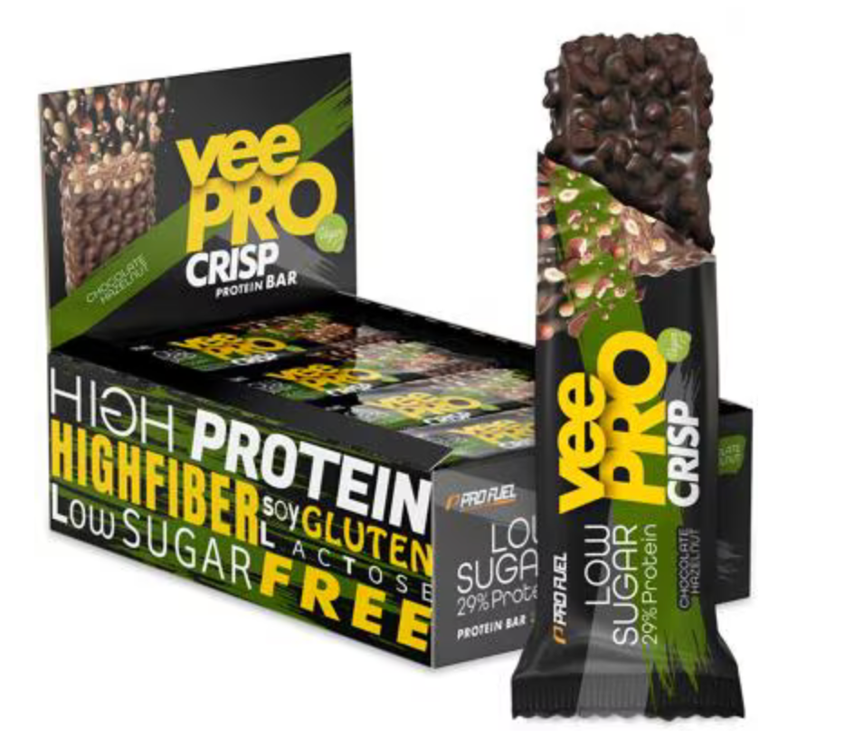 ProFuel veePRO CRISP Protein Riegel 12er Pack