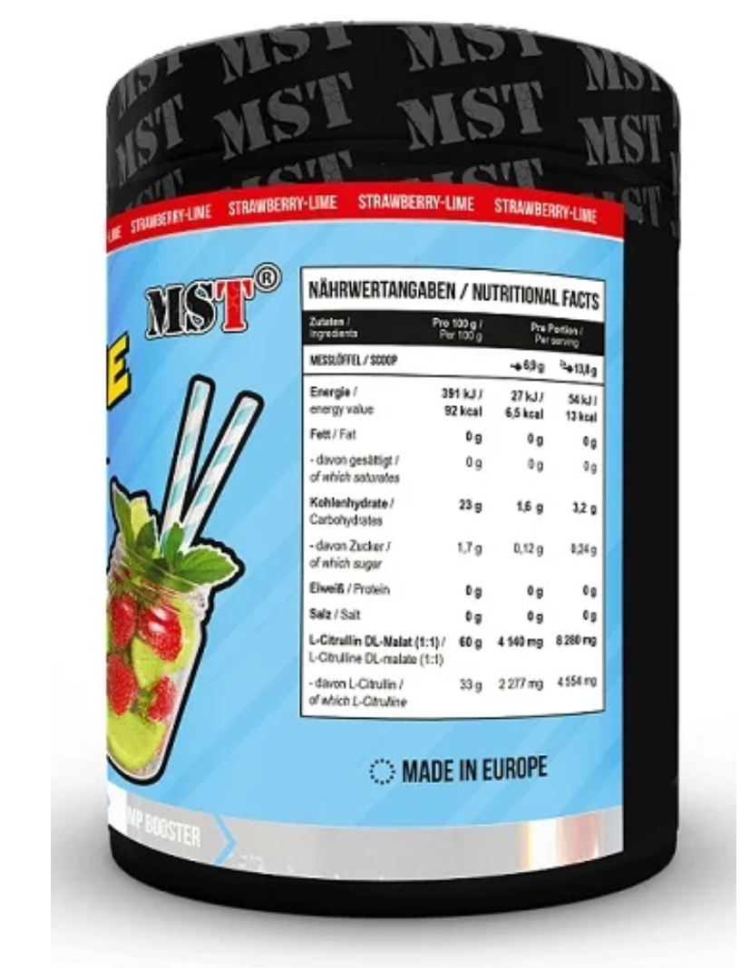 MST - Citrulline Pump 262g