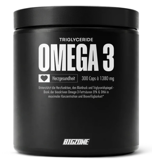 Big Zone Omega 3 Fury Triglyceride 300 Kapseln