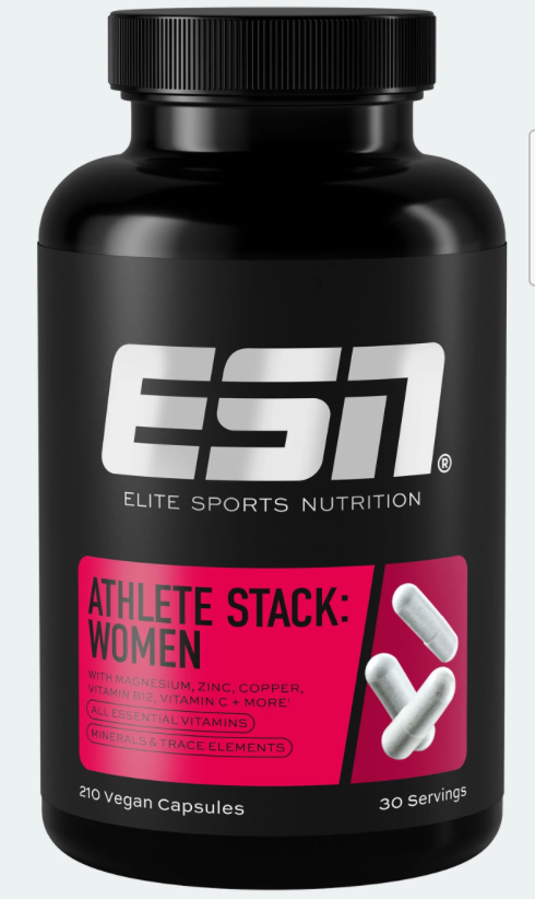 ESN Athlete Stack: WOMEN 210 Kapseln