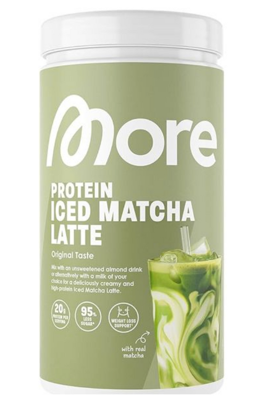 More Nutrition Protein Iced MATCHA LATTE 500g Dose