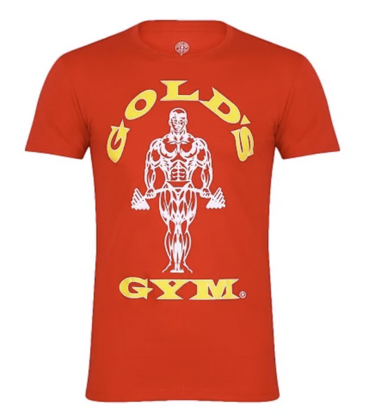 Gold´s Gym GGTS002 Muscle Joe T-Shirt - rot