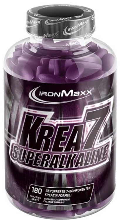 IronMaxx Krea7 Superalkaline - 180 Tabletten