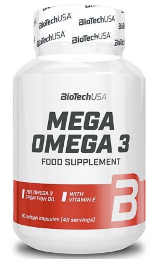 BioTech Mega Omega 3, 90 Kapseln