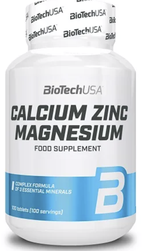 BioTech Calcium Zinc Magnesium - 100 Tabl.